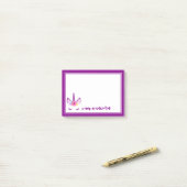 Ik ben een Unicorn Post-it® Notes (Op bureau)