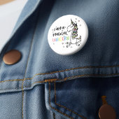 Ik ben een Unicorn Ronde Button 5,7 Cm
