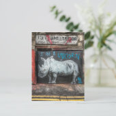 Ik ben een Unicorn, Shoreditch Graffiti (Londen) Briefkaart (Staand voorkant)