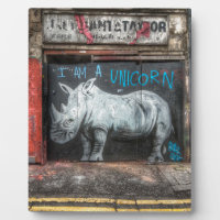 Ik ben een Unicorn, Shoreditch Graffiti (Londen)