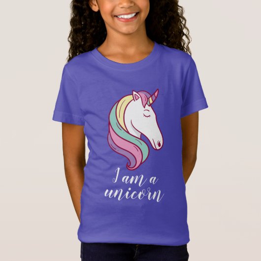 Ik ben een Unicorn T-shirt (Voorkant)