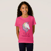 Ik ben een Unicorn T-shirt (Voorkant volledig)