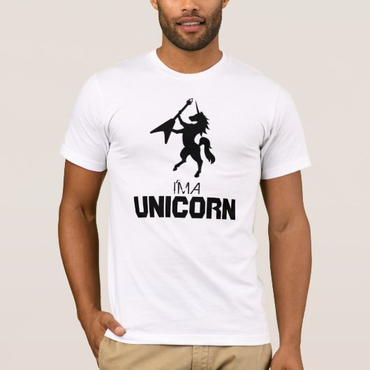 "Ik ben een UNiCORN"-T-shirt T-shirt (Voorkant)