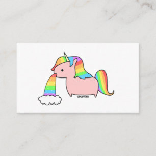 Ik ben een Unicorn Visitekaartje