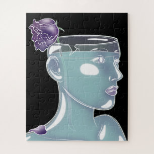 Ik ben een vaaspuzzel legpuzzel