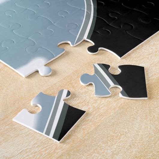 Ik ben een vaaspuzzel legpuzzel (Zijkant)