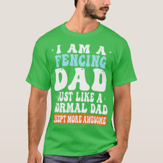 Ik ben een vader die net als normale vader is beha t-shirt