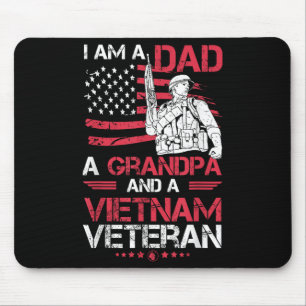 Ik ben een vader, een opa en een Vietnam veteraan Muismat