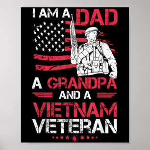Ik ben een vader, een opa en een Vietnam veteraan  Poster