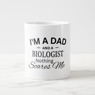 Ik ben een vader en een bioloog Niets maakt me ban Grote Koffiekop
