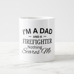 Ik ben een vader en een brandweerman Niets maakt m Grote Koffiekop