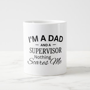 Ik ben een vader en een supervisor niets maakt me grote koffiekop