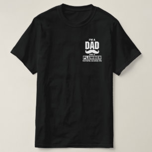Ik ben een vader en papper voor mannen pater grapp t-shirt
