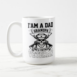 Ik Ben Een Vader Opa En Een Vietnam Veteraan Sched Koffiemok
