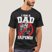 Ik ben een vader tegen het verdampen van strak oud t-shirt (Voorkant)