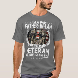 Ik ben een vader vader vader, een Veteraan... niet T-shirt