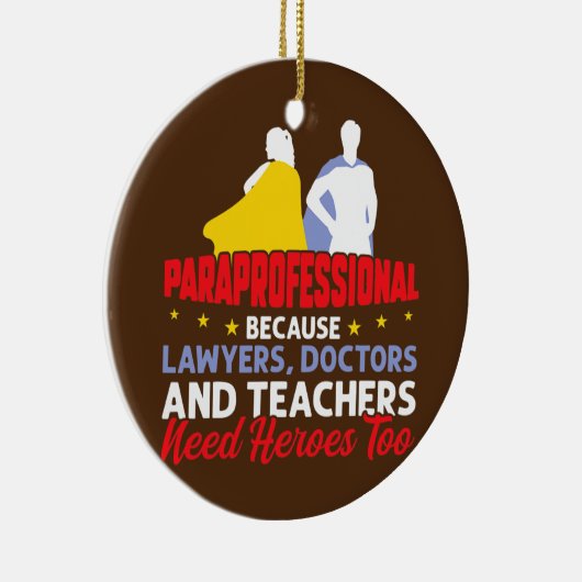 Ik ben een vakman keramisch ornament (Rechts)