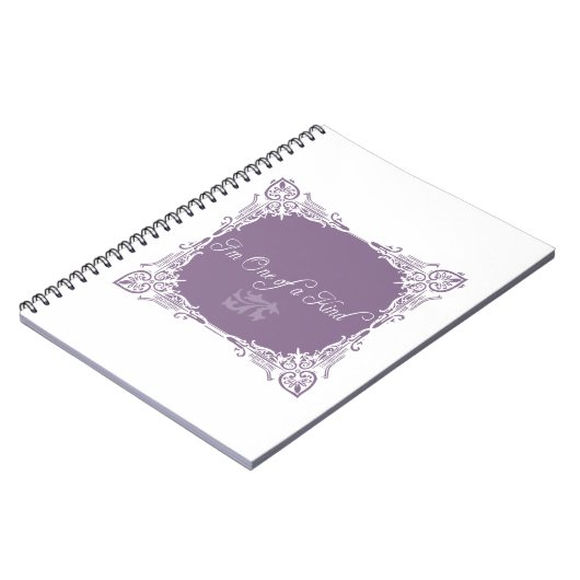 Ik ben één van een soort citaat notitieboek (Linkerzijde)