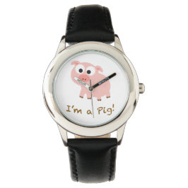 Ik ben een varken horloge