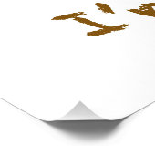 Ik ben een varken poster (Hoek)