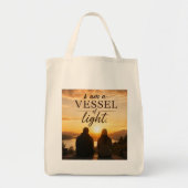Ik Ben een Vat van Licht Tote Bag (Voorkant)