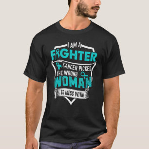 Ik ben een vechter Interstitiële Cystitis Awarenes T-shirt