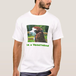Ik ben een vegetarisch T-shirt