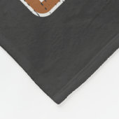 Ik ben een vermoeide verpleegster fleece deken (Hoek)