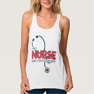 Ik ben een verpleegkundige tanktop