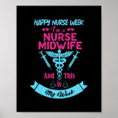 Ik ben een verpleegster, dit is mijn week gelukkig poster (Voorkant)