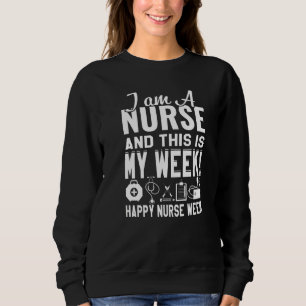Ik ben een verpleegster en dit is mijn T-shirt van