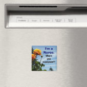 Ik ben een verpleegster magneten Wat is je Superpo (Insitu (Vaatwasser))