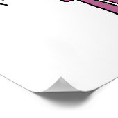 Ik ben een verpleegster T-shirts en geschenken Poster (Hoek)