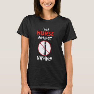 Ik ben een verpleegster tegen vapen Niet-roker Ant T-shirt