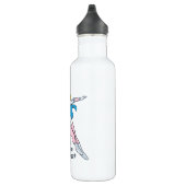 Ik ben een verpleegster wat je superkracht is waterfles  (Rechts)