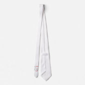 Ik ben een verpleegster, wat je supermacht is stropdas (Achterkant)