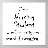 Ik ben een verpleegstudent... poster (Voorkant)