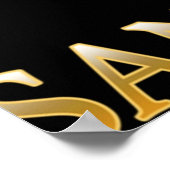 Ik ben een verschuivende zandvleugels van drakenvu poster (Hoek)