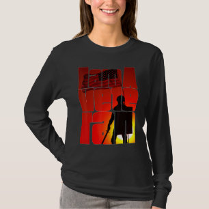 Ik ben een veteraan Amerikaanse militaire soldaat_ T-shirt