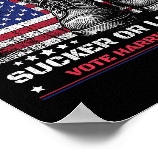 Ik ben een veteraan, geen sukkel of een loser Harr Poster (Hoek)