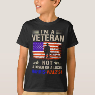 Ik ben een veteraan, geen sukkel of verliezer tege t-shirt
