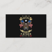 Ik ben een veteraan zoals mijn vader voor mij 1 visitekaartje (Voorkant)