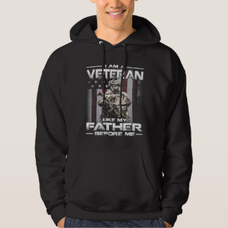 Ik ben een veteraan zoals mijn vader voor mij 290 hoodie