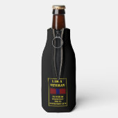 IK BEN EEN VETERAN FLESJESKOELER (Fles Achterkant)