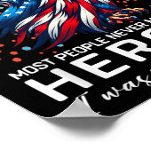 Ik ben een veteranendochter die de meeste mensen n poster (Hoek)