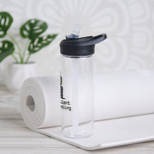 Ik ben een vetplant bij foutafhandeling Sticker - Waterfles