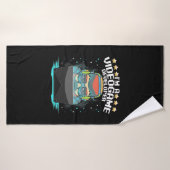 Ik ben een videospelontwikkelaar badhanddoek (Badhanddoek)