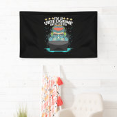 Ik ben een videospelontwikkelaar spandoek (Insitu)