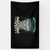 Ik ben een videospelontwikkelaar spandoek (Verticaal)