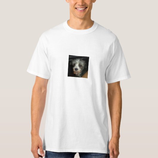 Ik ben een vieze hond. t-shirt (Voorkant)